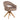 Dover Spisebordsstol med drejefod, brun, natur egetræsben - Bolig og Haven