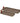 House Nordic Bakke – stål, brun – sæt af 2 – 12×29×1,5 cm / 16,5×39,5×1,5 cm