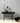 Siena Skrivebord, Sort Eg, 120x60x75 cm