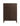 Arun Vitrineskab 130 cm - Espresso Brown Woca olie, B90×D45,5×H 130 cm - Bolig og Haven