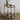 PUSH TROLLEY METAL ANTIQUE BRASS