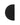 Dørmåtte, HDEntry, Half Round, Sort
