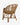 Nordal - CANIA bambus stol – natur – B58 × D62 × H80 cm