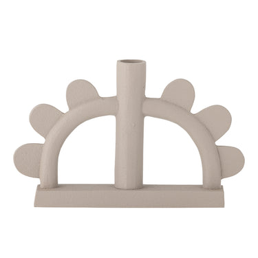 Bloomingville - Kanza Lysestage, Natur, Aluminium - L23 × H14 × B4 cm