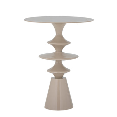 Bloomingville - Samio Sidebord, Natur, Aluminium - Ø35 × H47 cm
