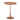 Bloomingville - Anjou Sidebord, orange, Aluminium - Ø37 × H45 cm