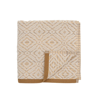 Bloomingville - Malou Håndklæde, Natur, Bomuld OEKO-TEX® - L100 × B50 cm
