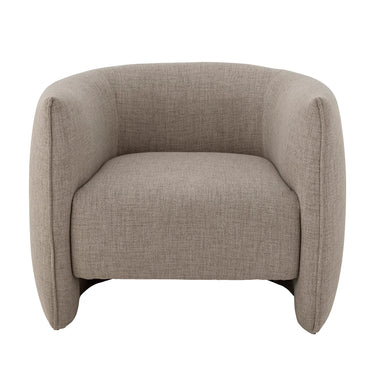 Bloomingville - Bacio Loungestol, Natur, Genanvendt polyester - L92 × H74 × B87 cm