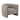 Bloomingville - Bacio Loungestol, Natur, Genanvendt polyester - L92 × H74 × B87 cm
