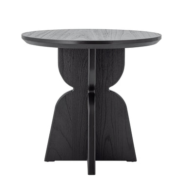 Bloomingville - Vixen Spisebord, Sort, Fyrretræ - Ø80 × H75 cm