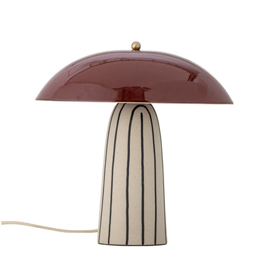 Bloomingville - Arvid Bordlampe, Multifarvet, Stentøj - L30 × H32 × B21 cm