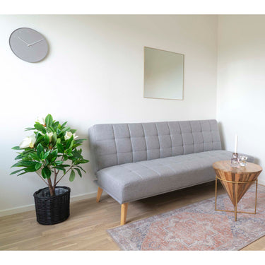 House Nordic - Hapur Sofabord i neutralt mangotræ, Ø40,H45cm - Bolig og Haven