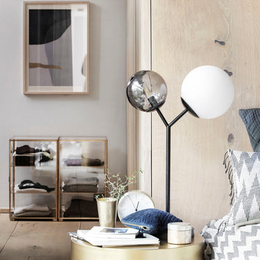 House Doctor - Bordlampe, Twice, Sort - Bolig og Haven