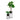 Marla Blomsterstandere 2 blomsterstandere i sort