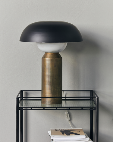 House Doctor - Bordlampe, Big fellow, Antik messingfinish H55 cm