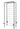 Deroma - Plantestativ Cosmo Bred 67x151cm Jern Sort