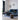 House Nordic - Venezia Sofabord - sort, m. glas, Ø70xH40cm - Bolig og Haven