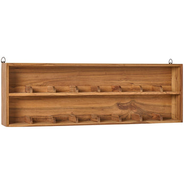 Ib Laursen - Væghylde m/2 hylder 16 rum UNIKA,95x31x12cm
