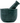 House Doctor Morter m. støder Arb Mørkegrøn