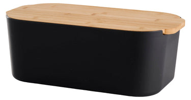 DAY - Brødboks med Bambuslåg – 33x18,5x12 cm