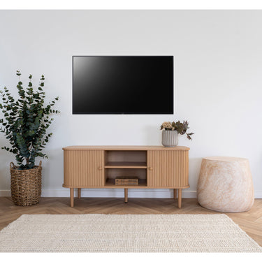 House Nordic - Nikko TV-bænk, natur, 113x40x52cm