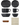 House Doctor Brunch kit Line Sort Brun