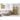 Zamora,Vitrineskab, 2 glaslåger, 2 hylder, eg/egefiner/hærdet glas, 40x90x126 cm - Bolig og Haven