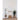 House Nordic - Brisbane Smalt Vitrineskab, Hvid, 40×35×140 cm - Bolig og Haven