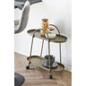 House Nordic - Empoli Barvogn – 2 Hylder – Brun Stål – 27,5 x 60 x 64 cm - Bolig og Haven