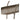 House Nordic - Empoli Barvogn – 2 Hylder – Brun Stål – 27,5 x 60 x 64 cm - Bolig og Haven