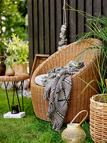 Bloomingville - Roccas Sofabord Polyrattan Brun 46x46 cm