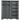 DENNIS 3-DOORS WARDROBE STEEL GREY [fsc]