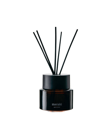 Meraki - Warm Tonka Diffuser med Duftepinde - 100 ml