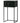 ZOLA NIGHTSTAND WITH DRAWER BLACK [fsc]
