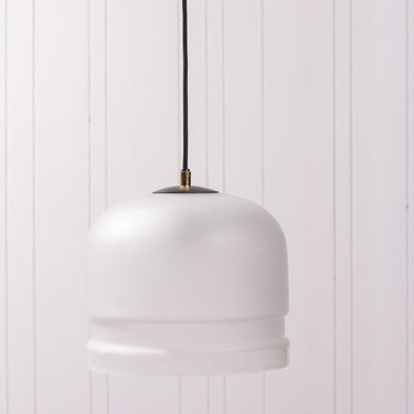 MICAH HANGING LAMP GLASS OFF WHITE