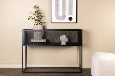 Venture Home - Netz hylde, sort, 110x80x30cm - Bolig og Haven