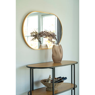 House Nordic - Madrid Spejl - Messing look - 50x80 cm