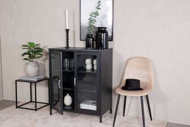 Venture Home - Acero - Skab, sort, 97x80x43cm - Bolig og Haven