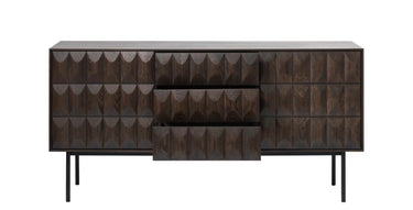 Latina Skænk, Mørk Espresso Brun, 160x45x80 cm