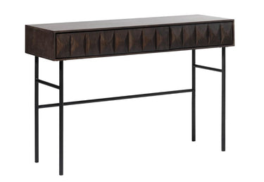 Latina Konsolbord, Mørk Espresso Brun, 116x39x76 cm
