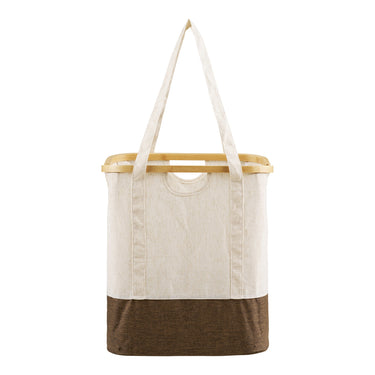 Noto Vasketøjspose fra House Nordic i off White / Brun – billede 2