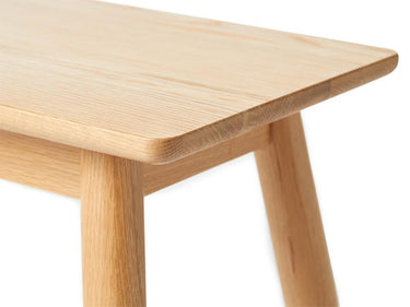 Barrali Bænk - Natur Eg - Nordisk Design - 45x150x35 cm