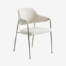 Nordal - ALBERT stol – råhvid – B56 × D59 × H84 cm