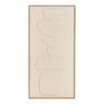 Victoria Relief Vægdekoration fra House Nordic i beige