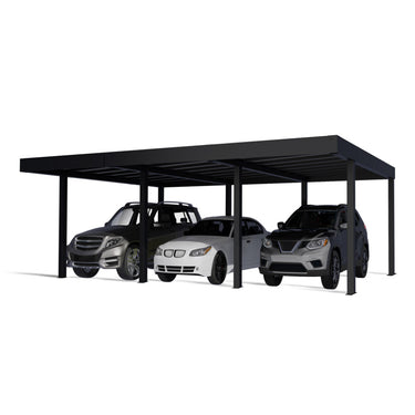 Palram - Canopia Carport, Oslo 596,5 x 901 cm, 3 biler