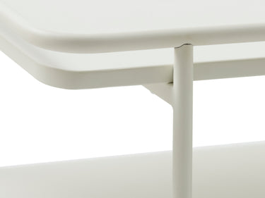 Yuba sofabord, varm grå, 110x55x34cm