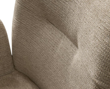 Roxana Spisebordsstol, Taupe, 57,5x62x88 cm, Dreje & Vippe