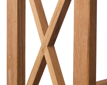 X-shelf reol, eg, 70x30x124cm