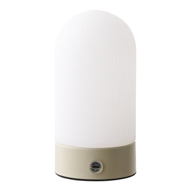 Ashford Bordlampe fra House Nordic i beige / Hvid - billede 2