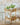 Nordal - AOBA krukke, M, cement – hvid – Ø19 × H13 cm